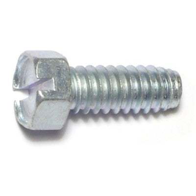 3/8" x 1" Zinc Plated Steel Indented Hex Head Sheet Metal Screws