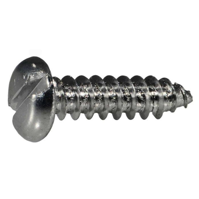 #10 x 3/4" Aluminum Slotted Pan Head Sheet Metal Screws