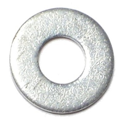 #12 x 1/4" x 9/16" Zinc Plated Grade 2 Steel SAE Flat Washers