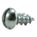 #4 x 1/4" Zinc Plated Steel Slotted Round Head Wood Screws