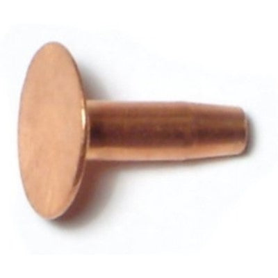 #10 x 1/2" Copper Belt Rivets