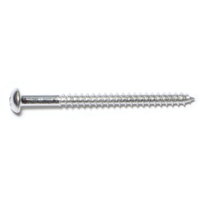 #10 x 2-1/2" Aluminum Phillips Round Head Wood Screws