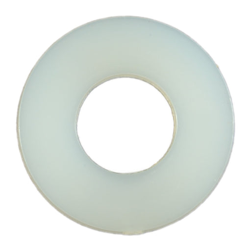 #8 x 11/64" x 3/8" x 1/16" Nylon Plastic Flat Washers