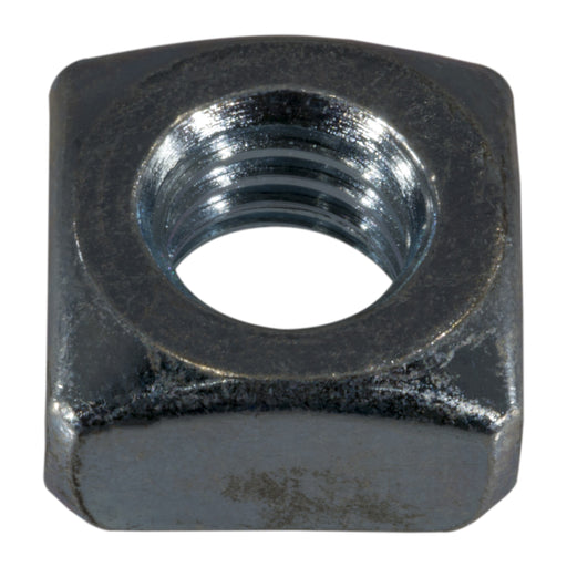 7/16"-14 Zinc Plated Steel Coarse Thread Square Nuts