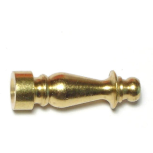 1/4 F x 1-1/2" Brass Finials