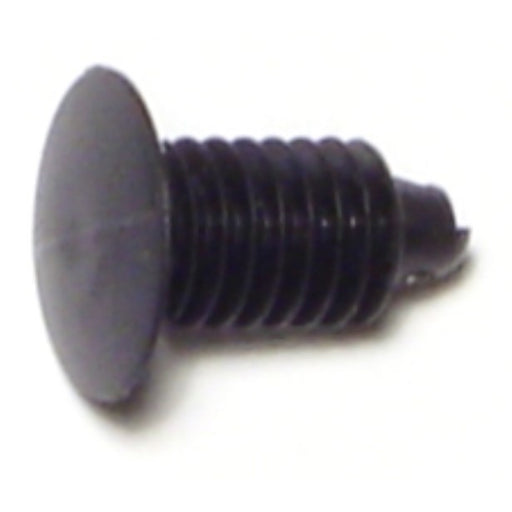 13/64" x 1/2" Black Plastic Hole Flex Retainers