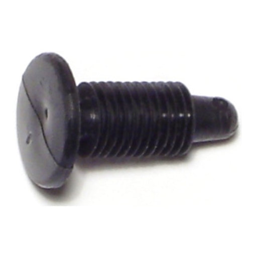 0.3" x 0.7" Black Plastic Bumper Retainers