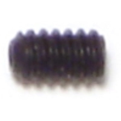 #4-40 x 3/16" Steel Coarse Thread Hex Socket Headless Set Screws