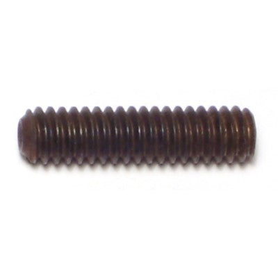 1/4"-20 x 1" Steel Coarse Thread Hex Socket Headless Set Screws