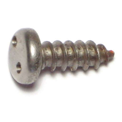 #14 x 3/4" 18-8 Stainless Steel Spanner Security Pan Head Sheet Metal Screws