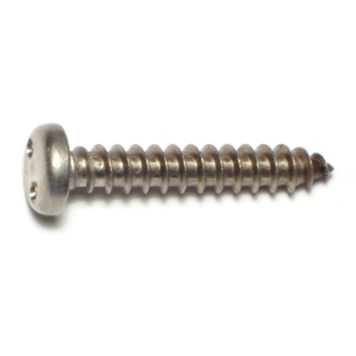 #14 x 1-1/2" 18-8 Stainless Steel Spanner Security Pan Head Sheet Metal Screws