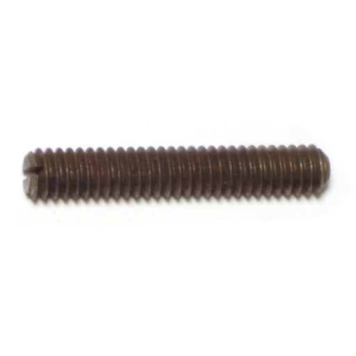 1/4"-20 x 1-1/2" Steel Coarse Thread Slotted Headless Set Screws