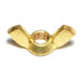 5/16"-18 x 1-1/4" Brass Coarse Thread Cold Forged Wing Nuts