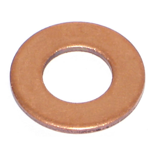 7/16" x 15/32" x 59/64" Copper SAE Flat Washers