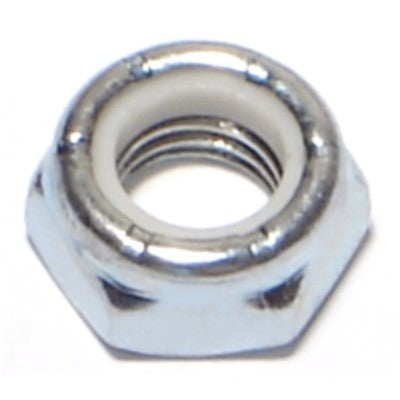 5/16"-24 Zinc Plated Grade 2 Steel Fine Thread Nylon Insert Lock Nuts