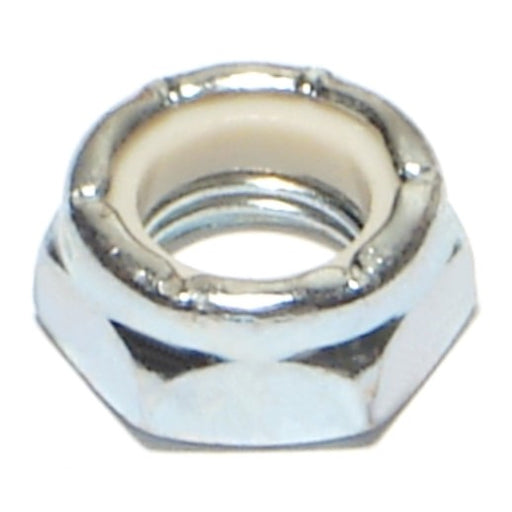 3/8"-24 Zinc Plated Grade 2 Steel Fine Thread Nylon Insert Lock Nuts