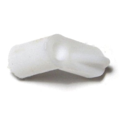 3/8" Offset White Plastic Window Clips