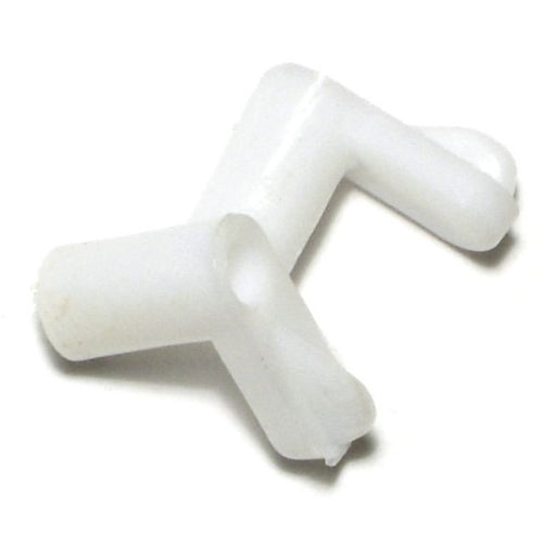 7/16" Offset White Plastic Window Clips