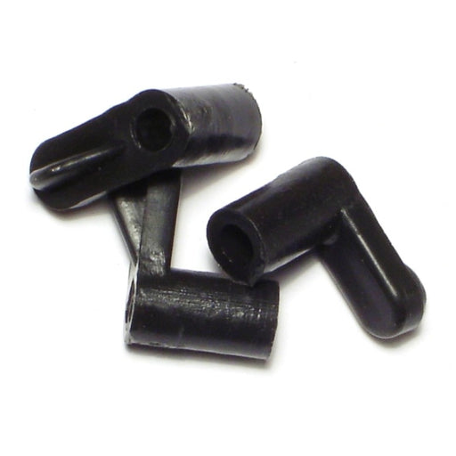 7/16" Black Plastic Offset Window Clips