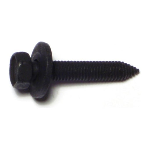 6mm-1.0 x 35mm Class 9.8 Steel Coarse Thread Indented Hex Washer Head Type CA Thread Cutting Screws