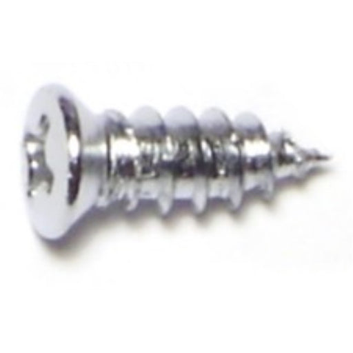 #10 x 1/2" Steel Phillips Oval Head Sheet Metal Screws