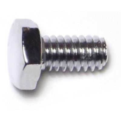 1/4"-20 x 1/2" Chrome Plated Grade 5 Steel Coarse Thread Hex Cap Screws