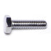 1/4"-20 x 1" Chrome Plated Grade 5 Steel Coarse Thread Hex Cap Screws