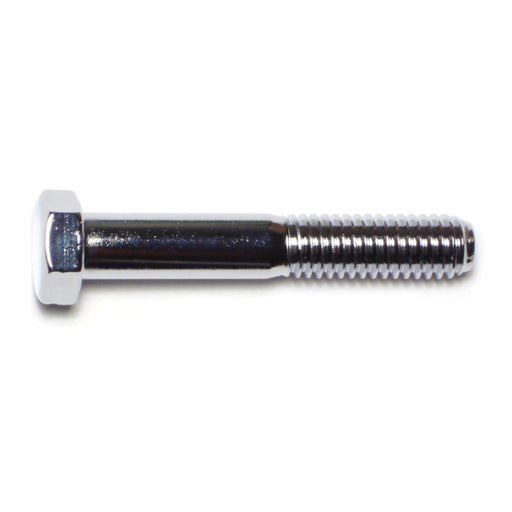 3/8"-16 x 2-1/4" Chrome Plated Grade 5 Steel Coarse Thread Hex Cap Screws