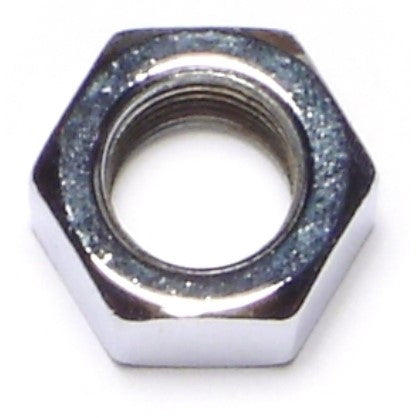 3/8"-24 Chrome Plated Grade 5 Steel Fine Thread Hex Nuts