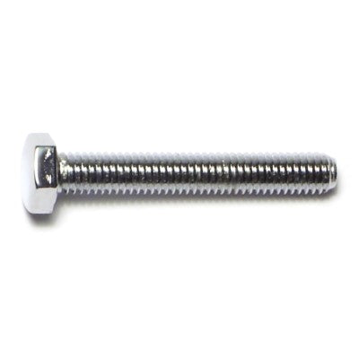 5mm-0.8 x 40mm Chrome Plated Class 8.8 Steel Coarse Thread Hex Cap Screws