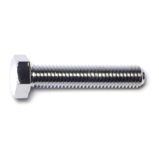 8mm-1.25 x 40mm Chrome Plated Class 8.8 Steel Coarse Thread Hex Cap Screws