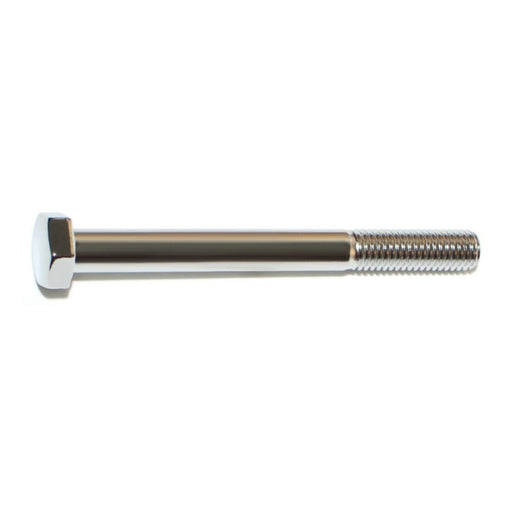 8mm-1.25 x 80mm Chrome Plated Class 8.8 Steel Coarse Thread Hex Cap Screws