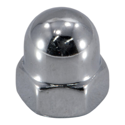 6mm-1.0 Chrome Plated Class 8 Steel Coarse Thread Acorn Cap Nuts