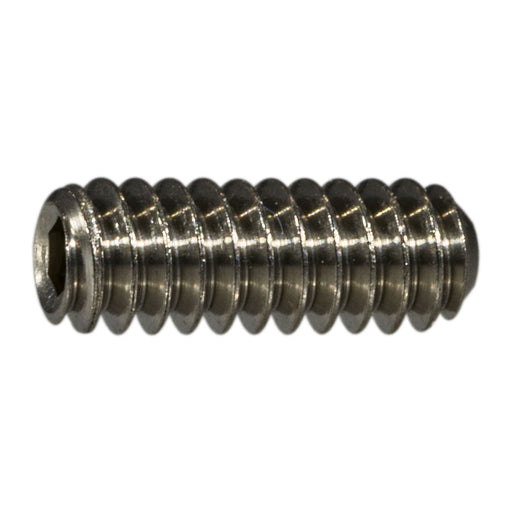 #4-40 x 5/16" 18-8 Stainless Steel Coarse Thread Hex Socket Headless Set Screws