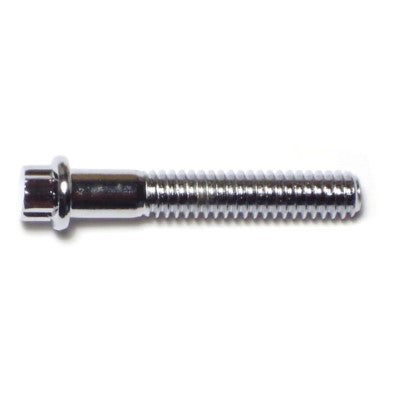 1/4"-20 x 1-1/2" Chrome Plated Steel Coarse Thread Flange Head 12-Point Cap Screws