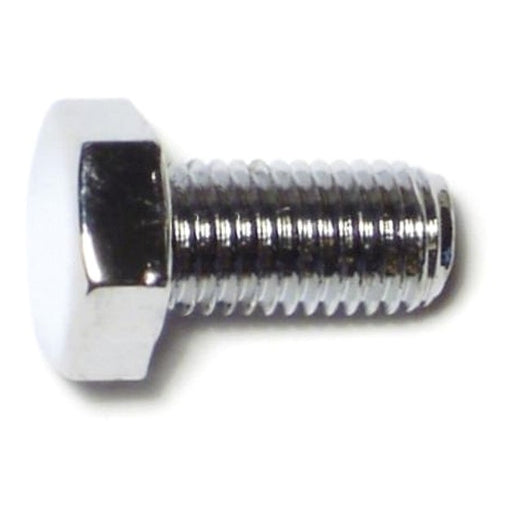 5/16"-24 x 5/8" Chrome Plated Grade 5 Steel Fine Thread Hex Cap Screws