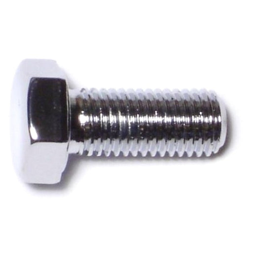 5/16"-24 x 3/4" Chrome Plated Grade 5 Steel Fine Thread Hex Cap Screws