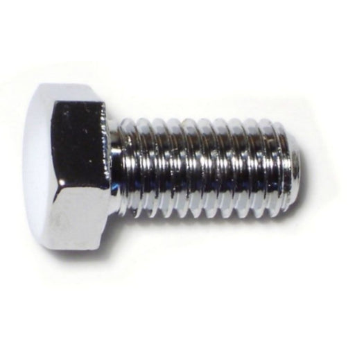 1/2"-13 x 1" Chrome Plated Grade 5 Steel Coarse Thread Hex Cap Screws