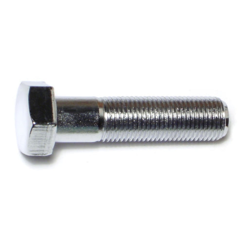 1/2"-20 x 2" Chrome Plated Grade 5 Steel Fine Thread Hex Cap Screws