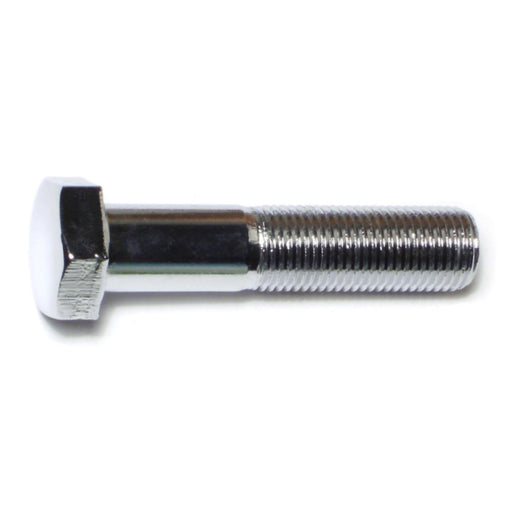 1/2"-20 x 2-1/4" Chrome Plated Grade 5 Steel Fine Thread Hex Cap Screws