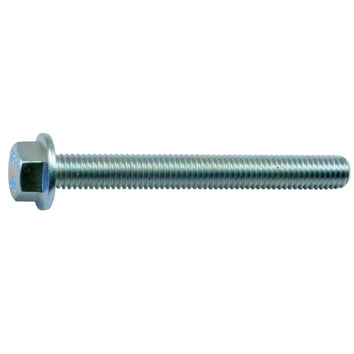 8mm-1.25 x 70mm Zinc Plated Class 10.9 Steel Coarse Thread JIS Hex Washer Head Flange Bolts