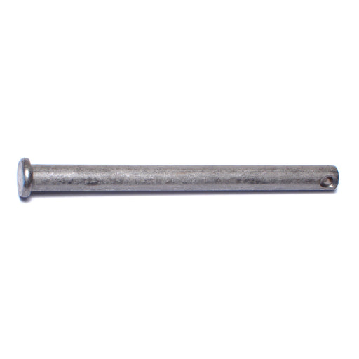 1/4" x 3" x 1/8" 18-8 Stainless Steel Single Hole Clevis Pins