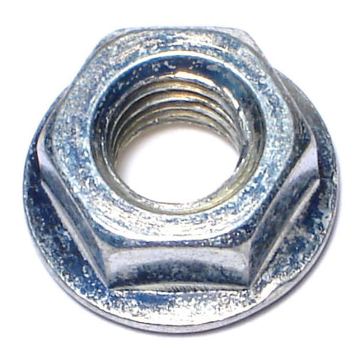 8mm-1.25 Zinc Plated Class 8 Steel Coarse Thread Flange Nuts