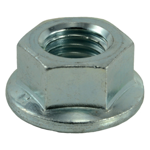 14mm-2.0 Zinc Plated Class 8 Steel Coarse Thread Flange Nuts