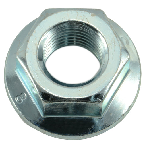 20mm-2.5 Zinc Plated Class 8 Steel Coarse Thread Flange Nuts