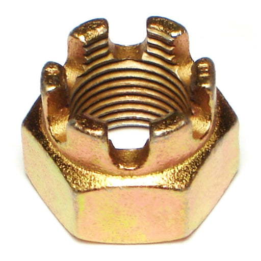 16mm-1.5 Zinc Plated Class 8 Steel Fine Thread Castle Nuts