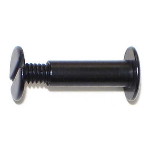 5/8" Black Anodized Aluminum Screw Posts with Screws