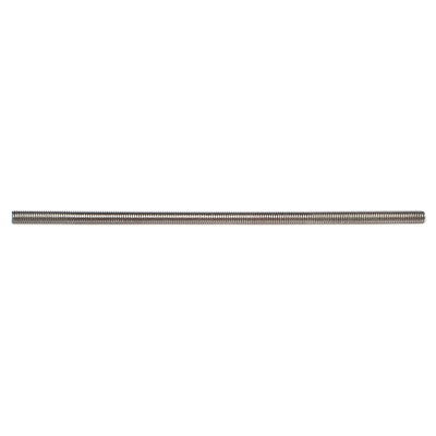 #10-32 x 6" Zinc Plated Grade 2 Steel Fine Thread Threaded Rods