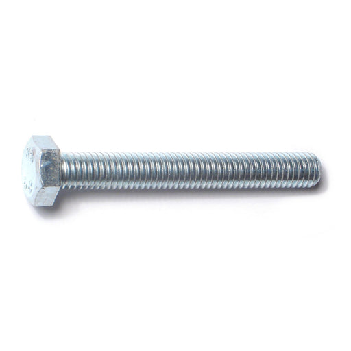 8mm-1.25 x 60mm Zinc Plated Class 8.8 Steel Coarse Full Thread Hex Bolts