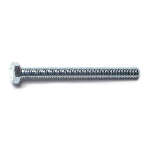 8mm-1.25 x 90mm Zinc Plated Class 8.8 Steel Coarse Full Thread Hex Bolts